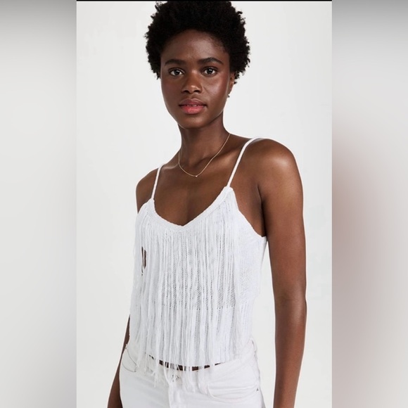525 America Tops - FINAL PRICE Fringe Tank by 525, size L.